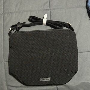 Vera Bradley Classic Black Bucket Crossbody